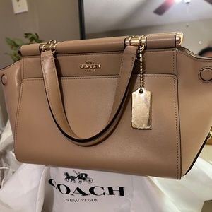 Beautiful Nude coach small purse